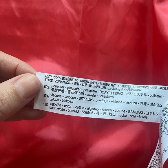 NWT ZARA Oversize Barbie Blazer Jacket Pink 🍉WATERMELON 🍉 Boucle XS S textured - Picture 6 of 9